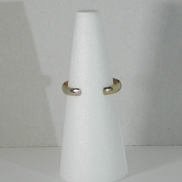 Vintage Sterling Silver Smooth Design Cuff Bracelet - Picture 7 of 8